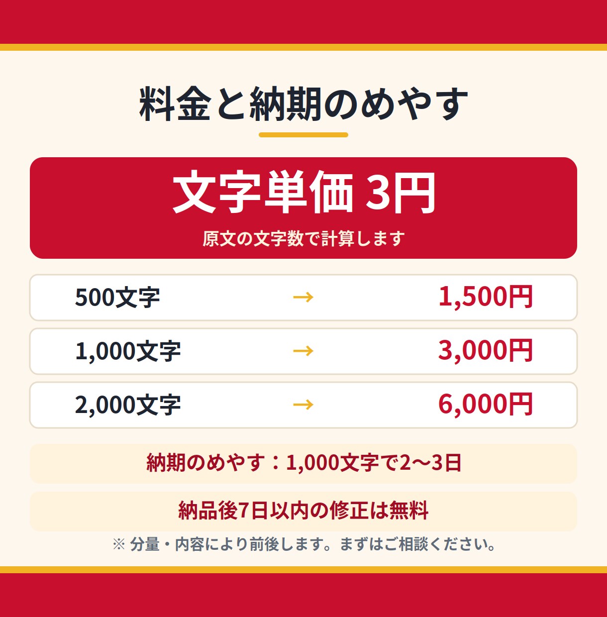 中国語⇔日本語　自然な訳文でお届けします 簡体字・繁体字どちらも対応　文字単価3円で承ります イメージ3