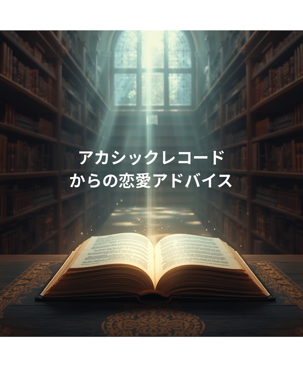 アカシックレコードから貴方の恋愛のアドバイスします アカシックで解き明かす魂が望む運命の相手との恋を見ます！ イメージ1