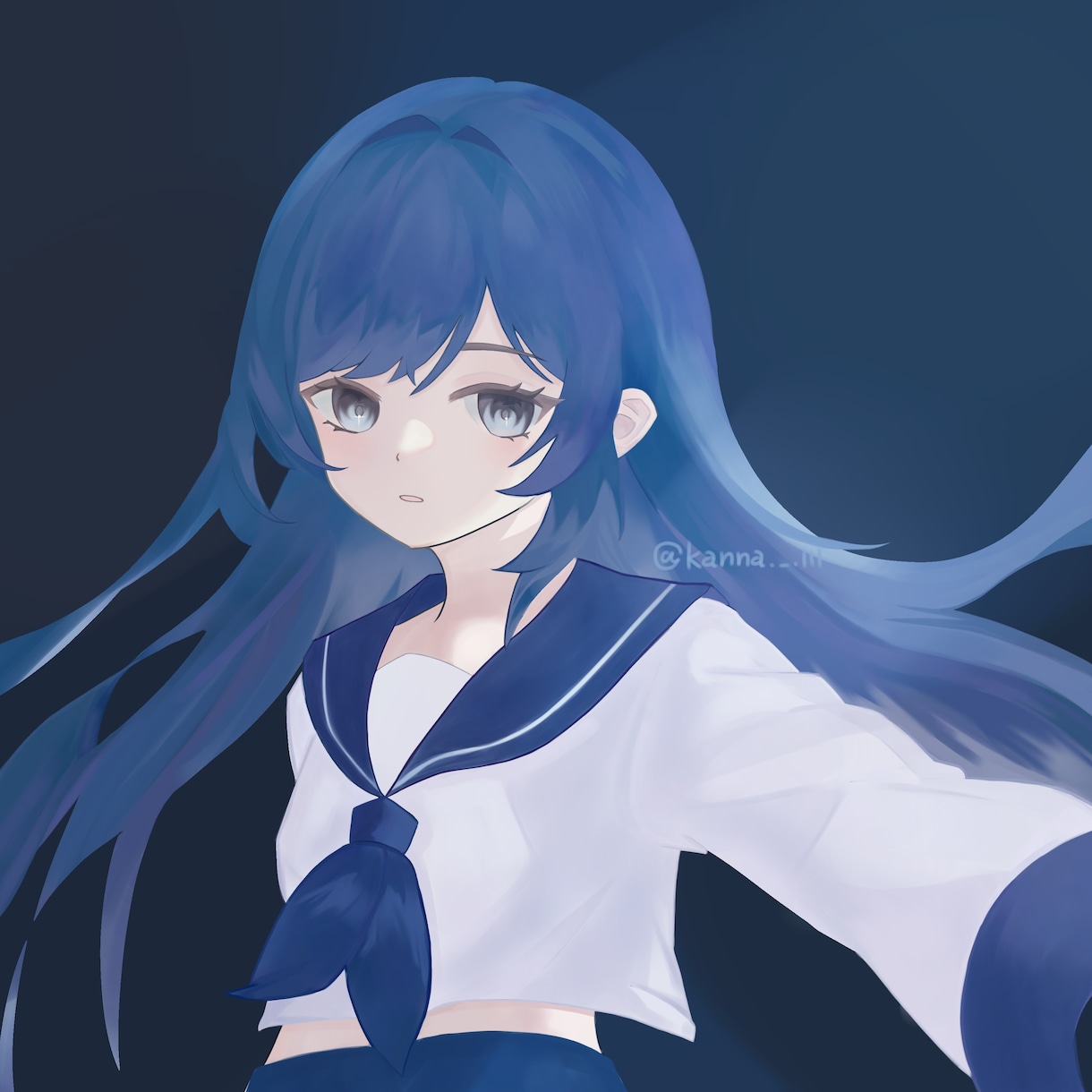 最短 MV/歌ってみた/1枚絵を制作いたします 神秘的で淡いイラストからPOPでキャッチーなイラストまで！ イメージ1