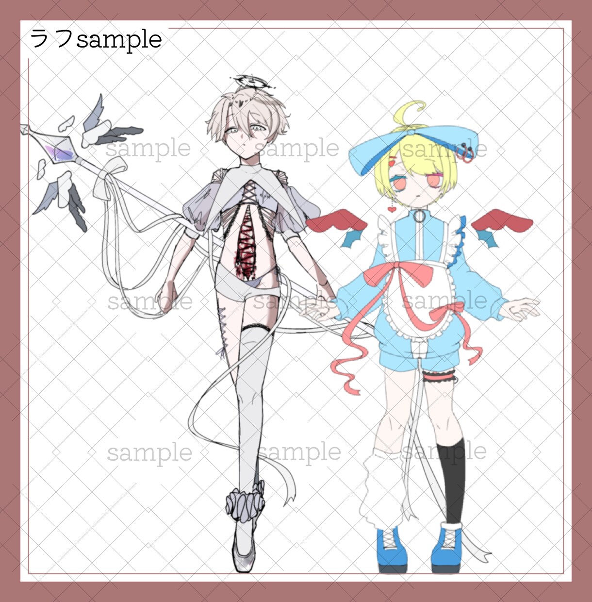 あなただけの立ち絵を制作いたします 好きを、理想を詰めこめる立ち絵 イメージ4