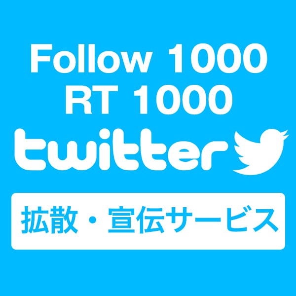 女性twitterフォロワー＆RT1000にします twitterプロモーションの施策をお教えします！ イメージ1