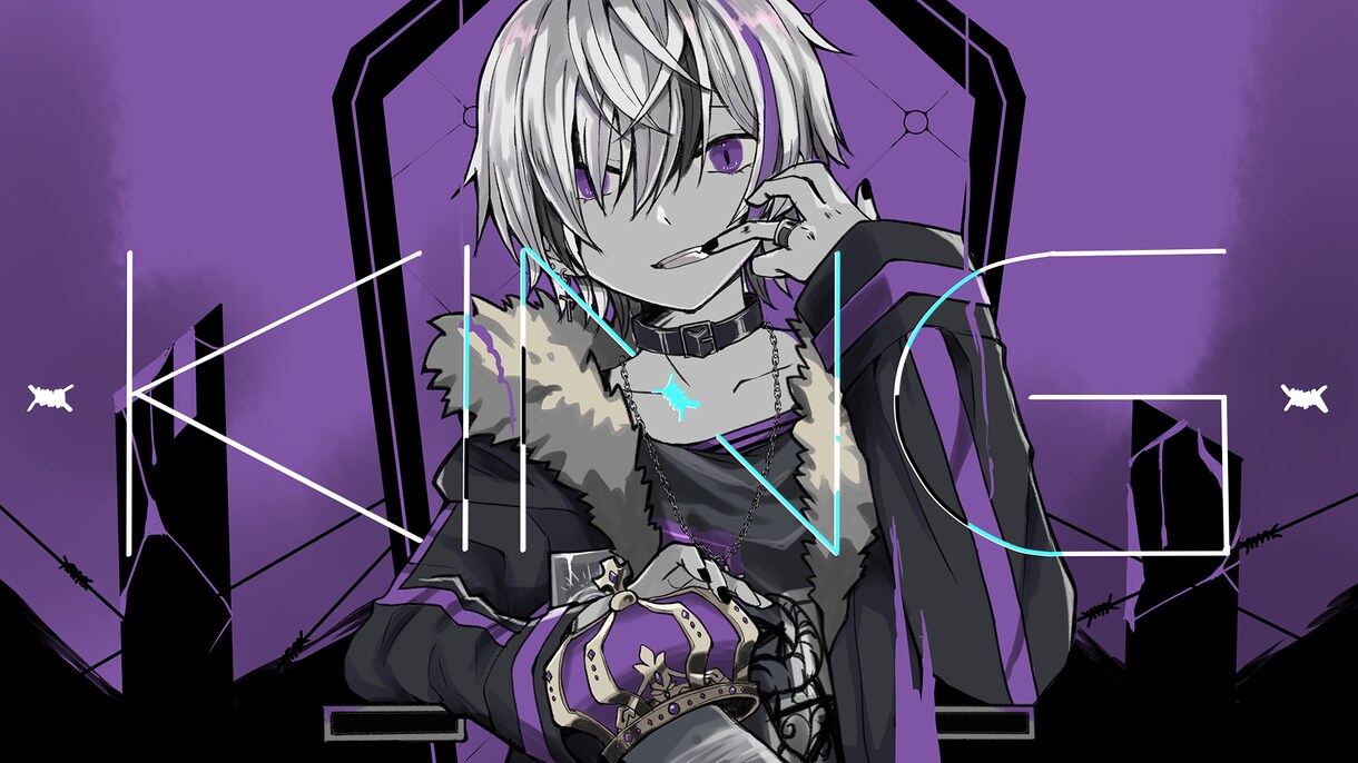 本家寄せ歌ってみたイラスト素材描きます イメージはそのままにオリジナルキャラのMV素材を イメージ8