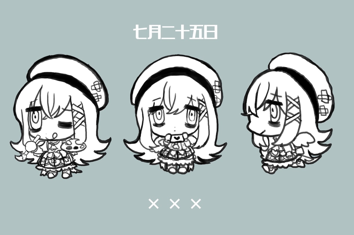 短納期！SNS用のかわいいアイコン作成します かわいくてポップなイラストを作成します イメージ6
