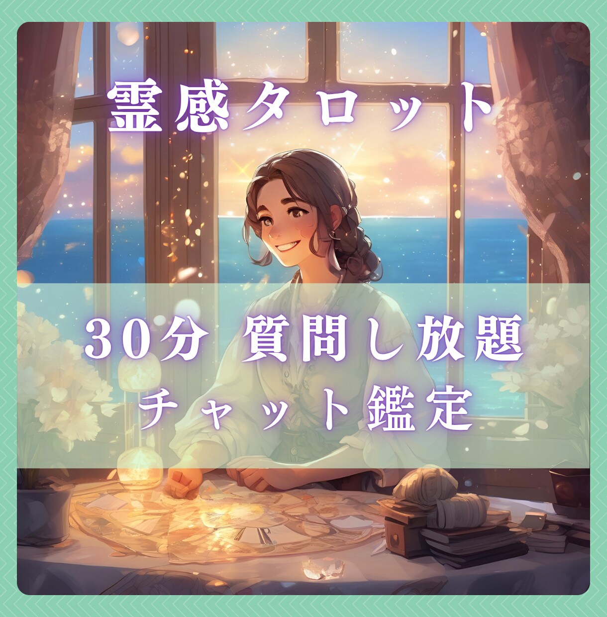 霊感タロット30分チャット鑑定☆スピード返信します 電話が苦手な方も◎事前質問OKなので30分しっかり話せます イメージ1