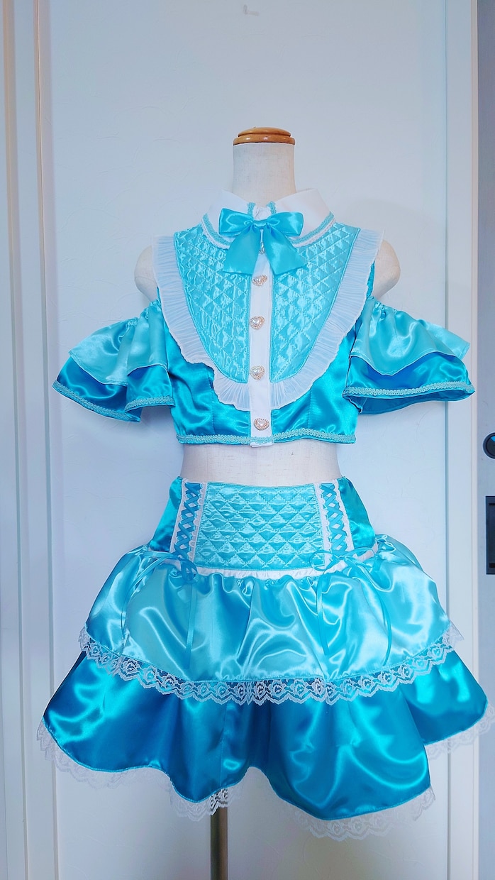 アイドル、コンカフェ等の衣装デザイン、製作承ります ありきたりではないデザインで、クオリティーの高い衣装を提供 イメージ2