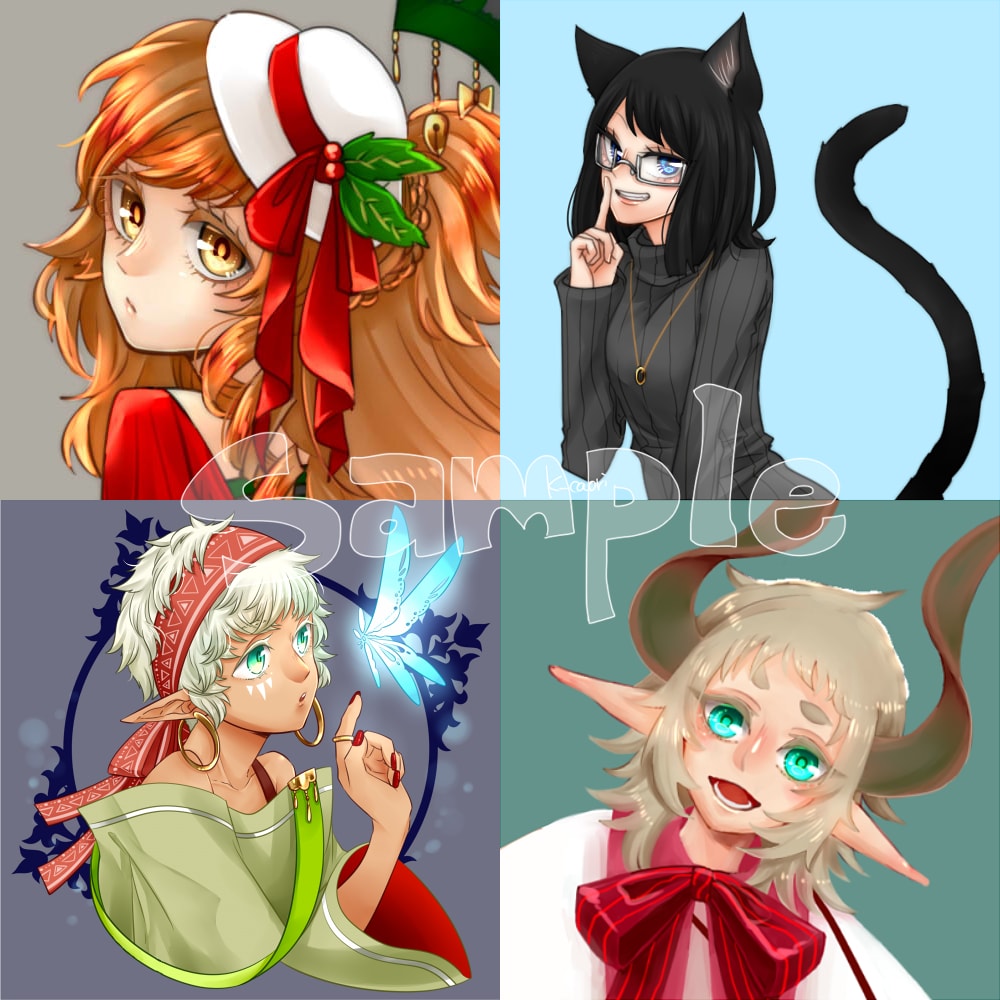 キャラクターのアイコン描きます アイコンイラストを描かせていただきます！ イメージ5