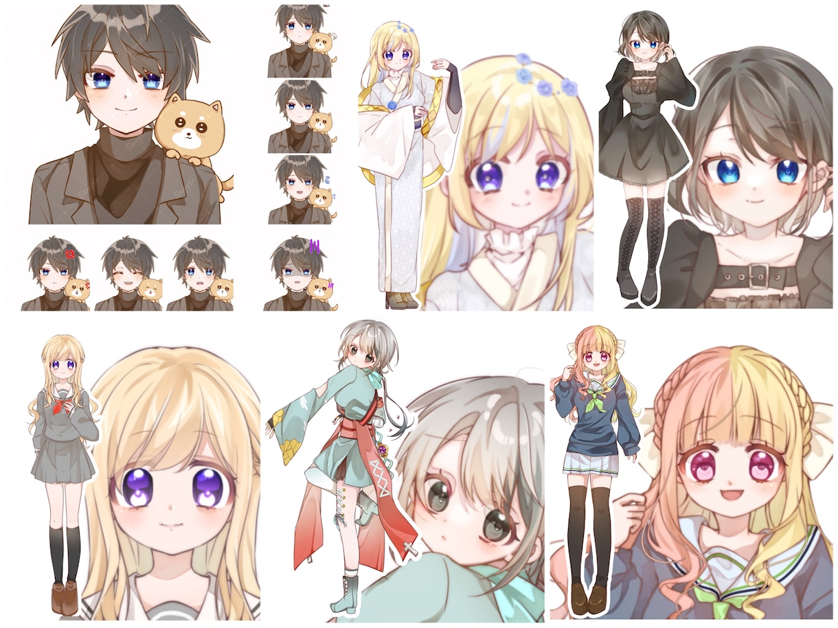 貴方だけの素敵なイラストお届けします 可愛いイラストがとっても得意です！貴方だけのイラストを！！ イメージ8