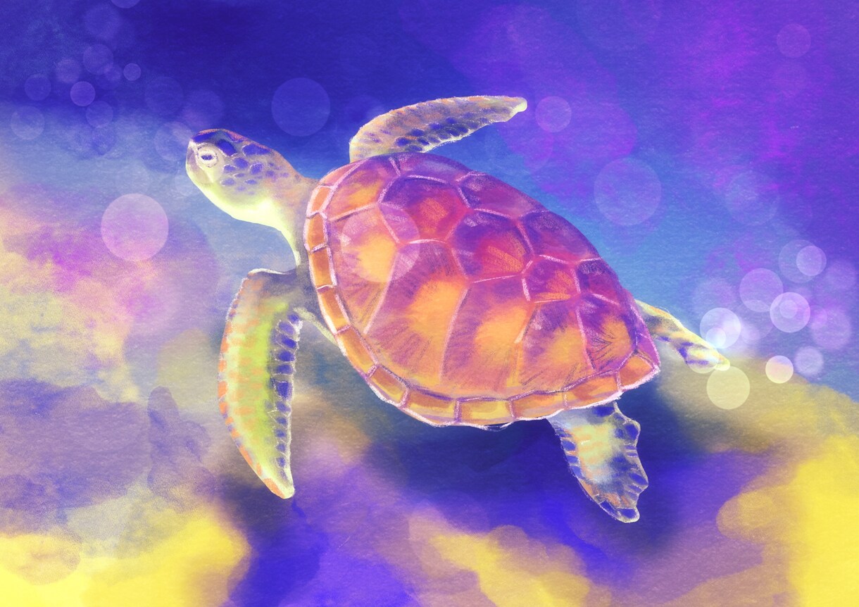 夢幻的な雰囲気のイラストを描かせていただきます アルバムアートカバーなど経験あり イメージ4