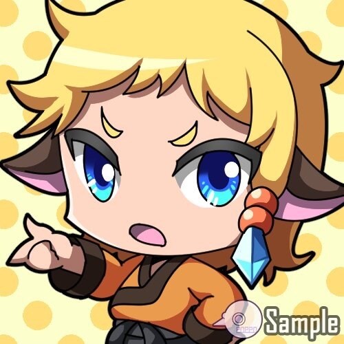 SNS用アイコンイラスト描きます 〜色鮮やかでポップ可愛いアイコンはいかが?〜 イメージ1