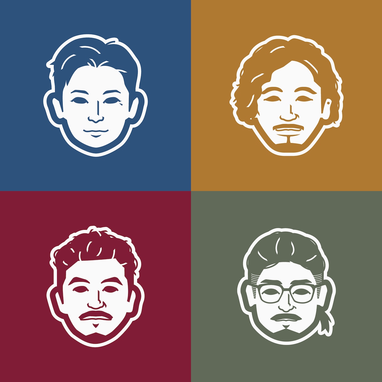 男性限定！似顔絵イラスト作成します SNSアイコンに使用したり、名刺にご使用ください♩ イメージ2