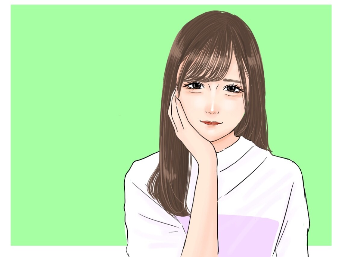 上半身まで⭐︎お写真のままのポーズでお描きします 違うポーズ、別の髪型、目をもっと大きくなどなんでもOKです! イメージ3