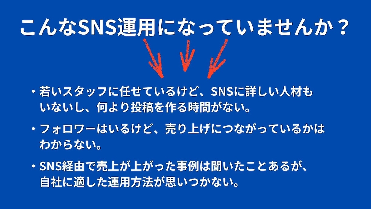 事業に合わせたSNSの戦略立案をします 売上アップを目指し、投稿内容やブランディングまで考えます イメージ1