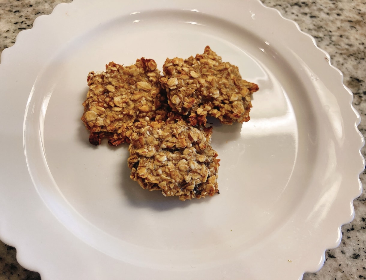 アレルギー対応⭐︎バナナクッキーレシピ教えます お子様病みつき♡材料たったの２つで出来ちゃう！激美味レシピ イメージ2
