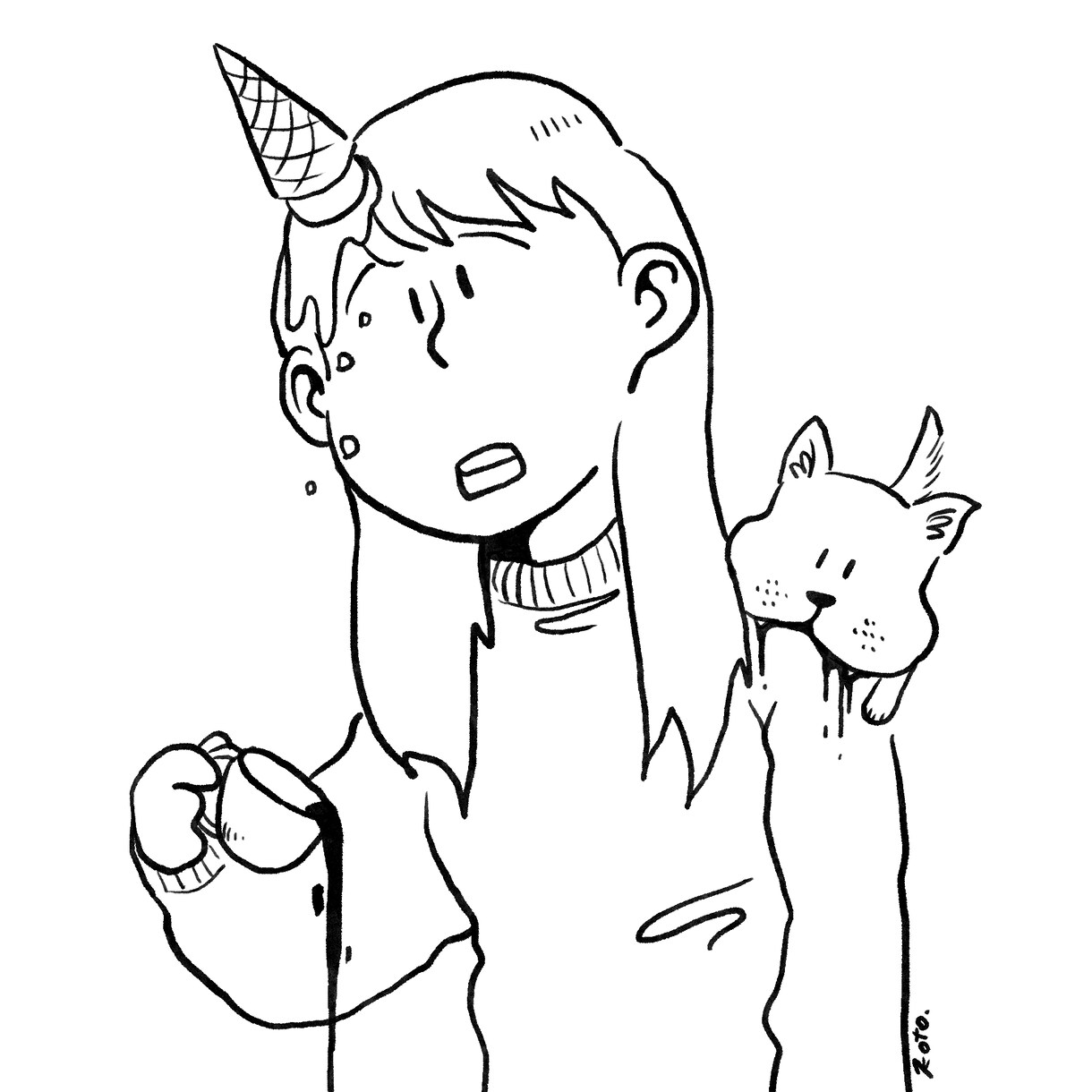 POPで可愛いイラストを提供します 記念日プレゼント等にも、幅広く対応可！ イメージ7