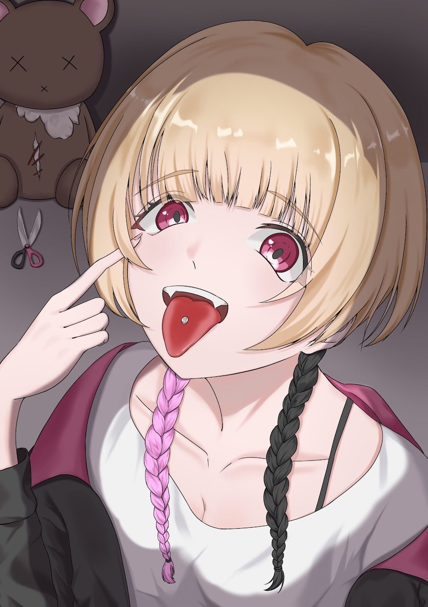 アイコン、立ち絵、歌ってみた等サムネ描きます キャラクターデザインもお受け致します！ イメージ1