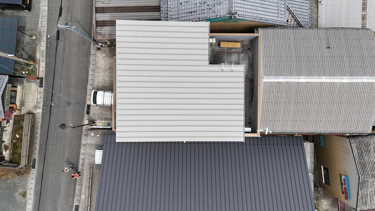 ドローンで屋根・外壁の可視点検を承ります 短時間 | 低価格 | 短納期　点検は空からスマートに診断 イメージ7