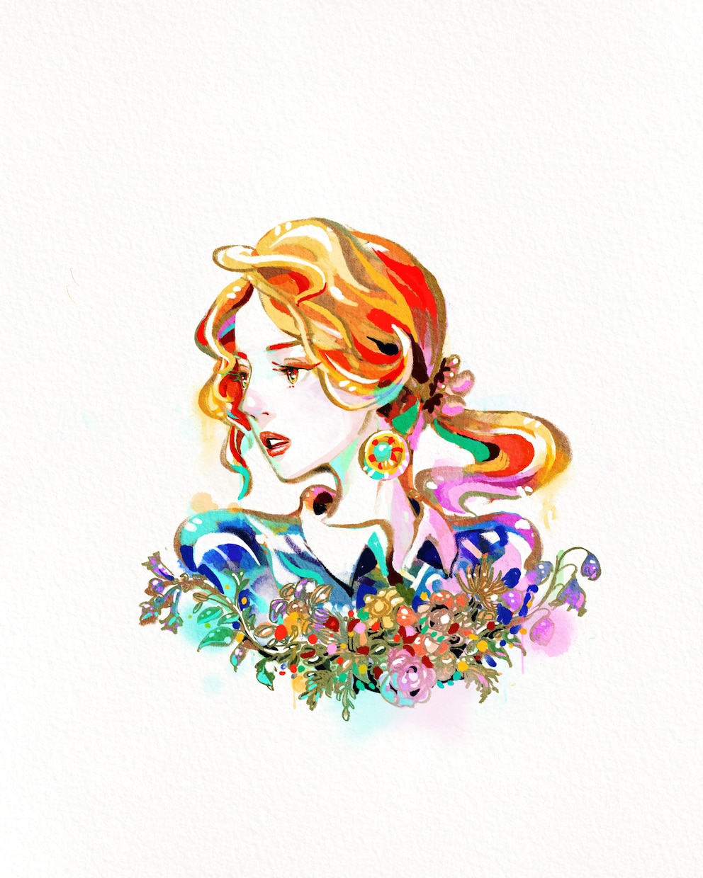 アイコン絵本など貴方のオリジナルイラストをます 水彩風の可愛いイラストやノスタルジックな温かいイラスト イメージ8
