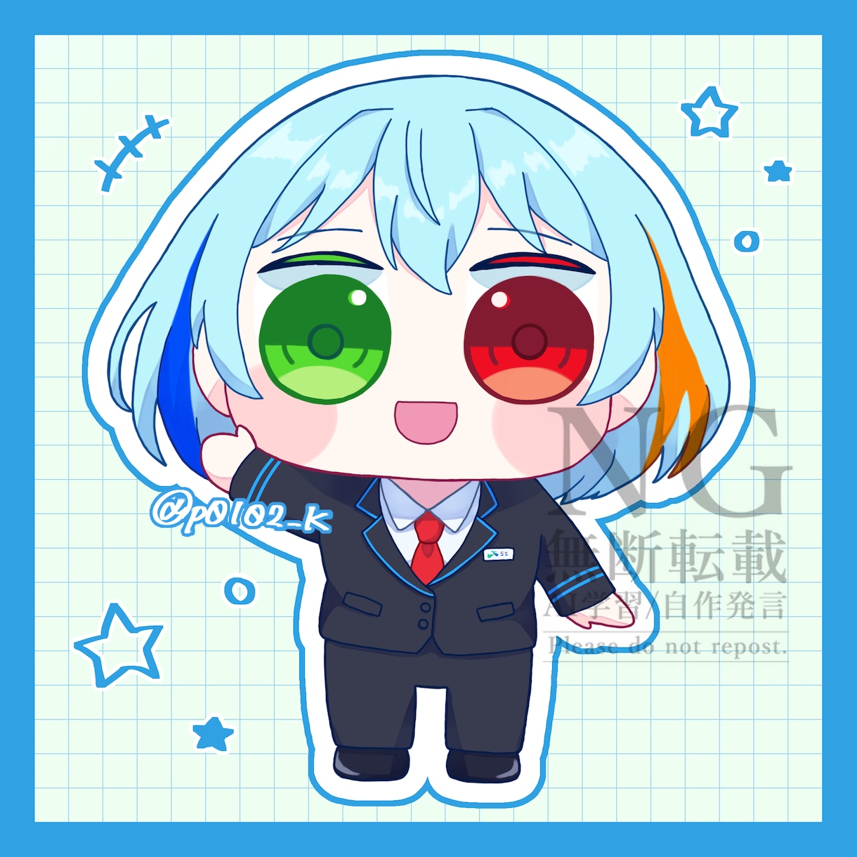 可愛くもちっとした全身SDイラスト描きます 動画用やグッズなど！商品利用可能 イメージ4