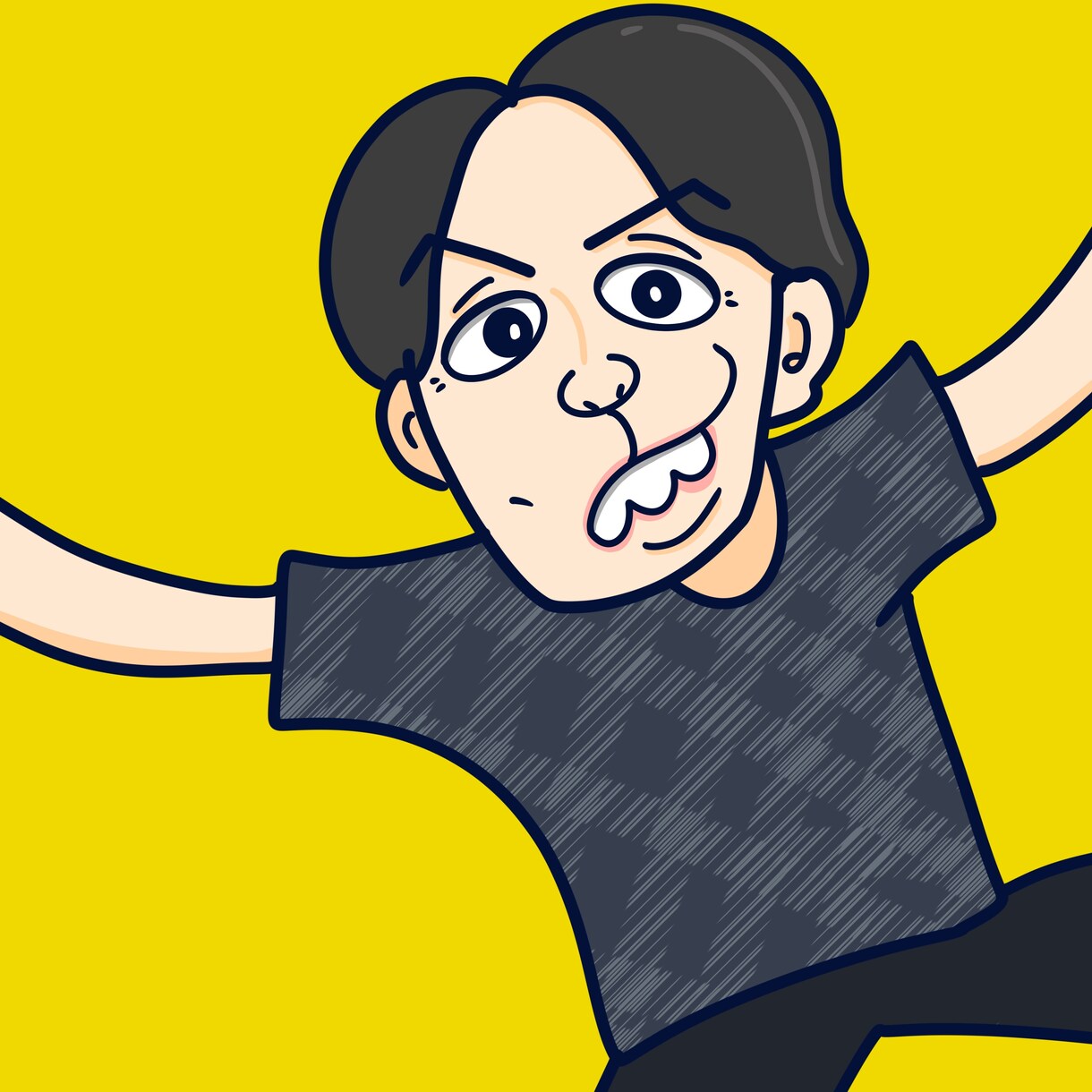 ほんわか！ゆるくてポップな似顔絵描きます SNSのアイコンや友達同僚へのプレゼントに！！ イメージ7