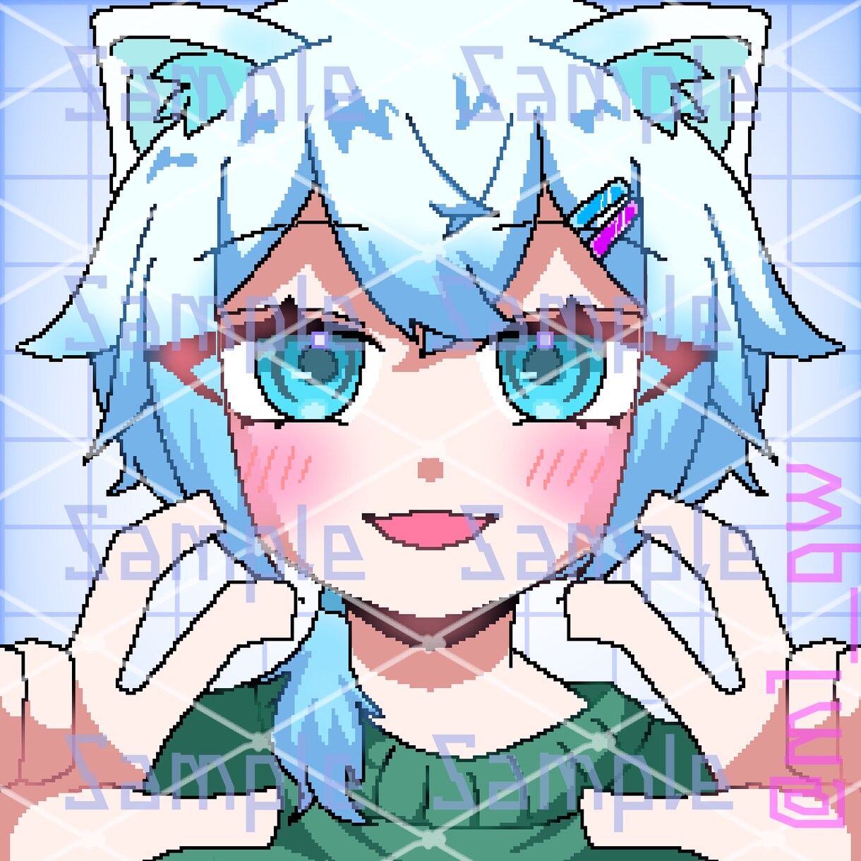 アイコンイラスト、スタンプ作成を承ります あなた用のアイコンをお描きします イメージ1