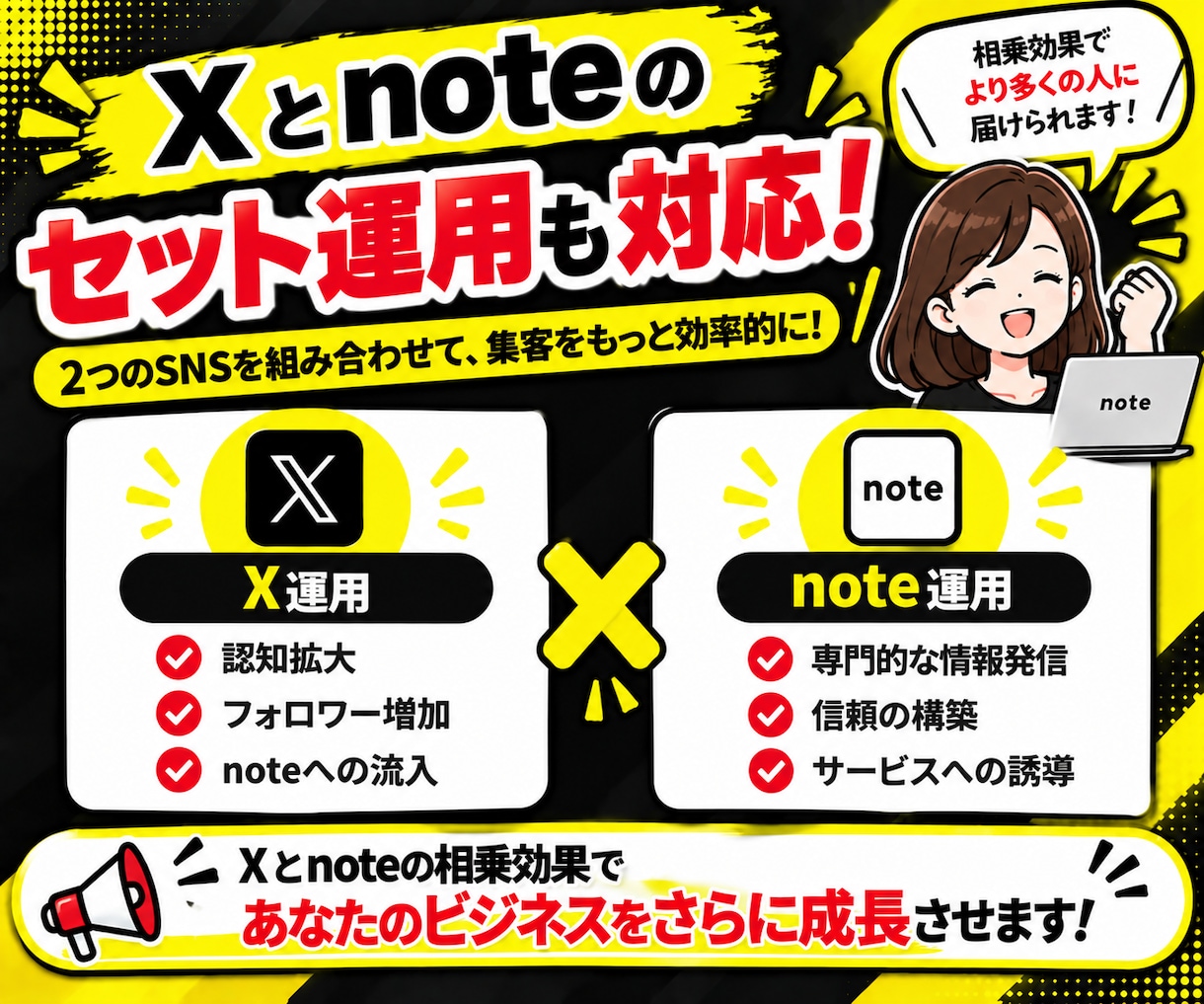 月額1.5万円でnote運用をまるごと代行します 記事4本・画像・SEO・導線設計込み！スキ・フォロー特典付き イメージ10