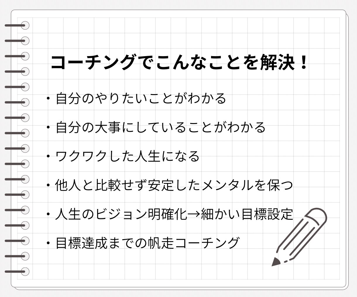 目標達成のための習慣化コーチングを行います 【前向きな自分に変わる】目標達成習慣化コーチング イメージ3