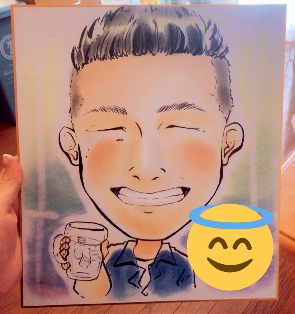 似顔絵かきます パステル調の柔らかい似顔絵です。 イメージ2