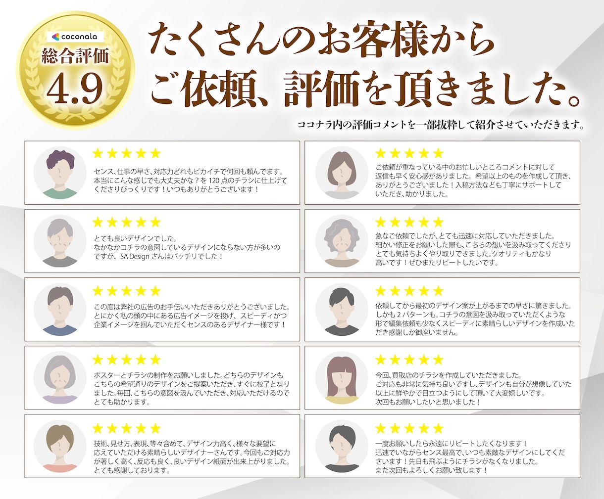 反響の出る！チラシ・フライヤー作成致します 集客・売上UP！見やすい・伝わる・効果的なチラシ　修正無制限 イメージ9