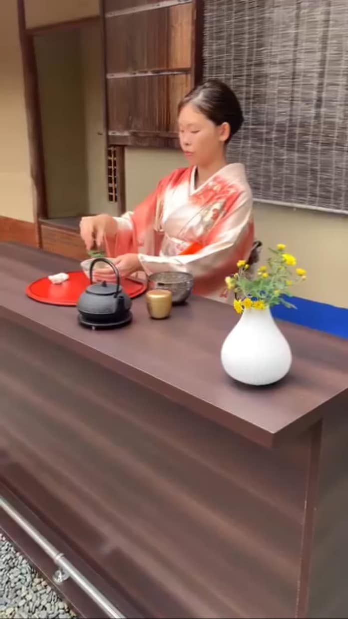 テーブルスタイル茶道レッスンします 心の余白を作る時間を持ってみませんか？ イメージ1