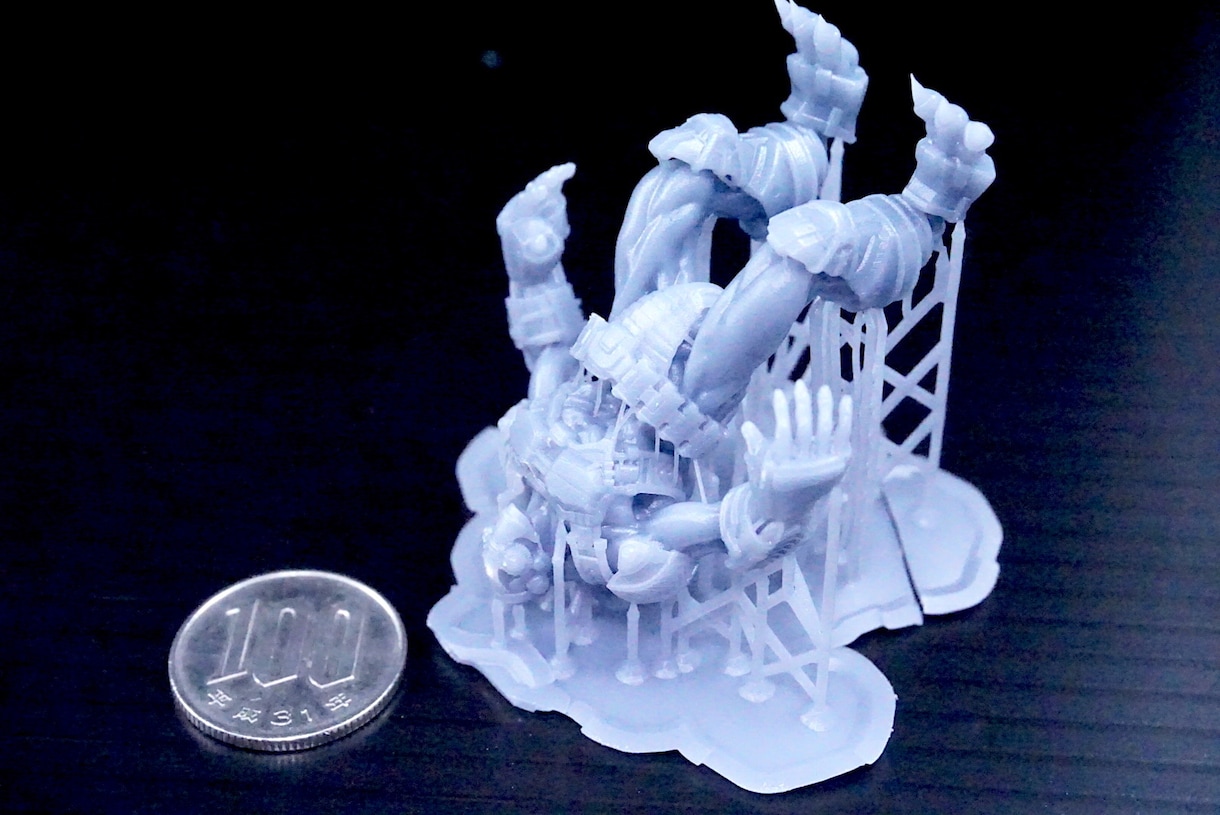 高精度３Dプリントの代行をいたします ３Dデータをプリントして世界に１つの造形物とします。 イメージ2