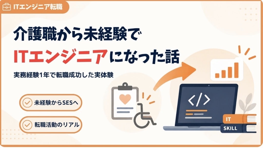 現役ITエンジニアが未経験からの転職相談に乗ります まずは話を聞きます。現役ITエンジニアが学習・転職をサポート イメージ1