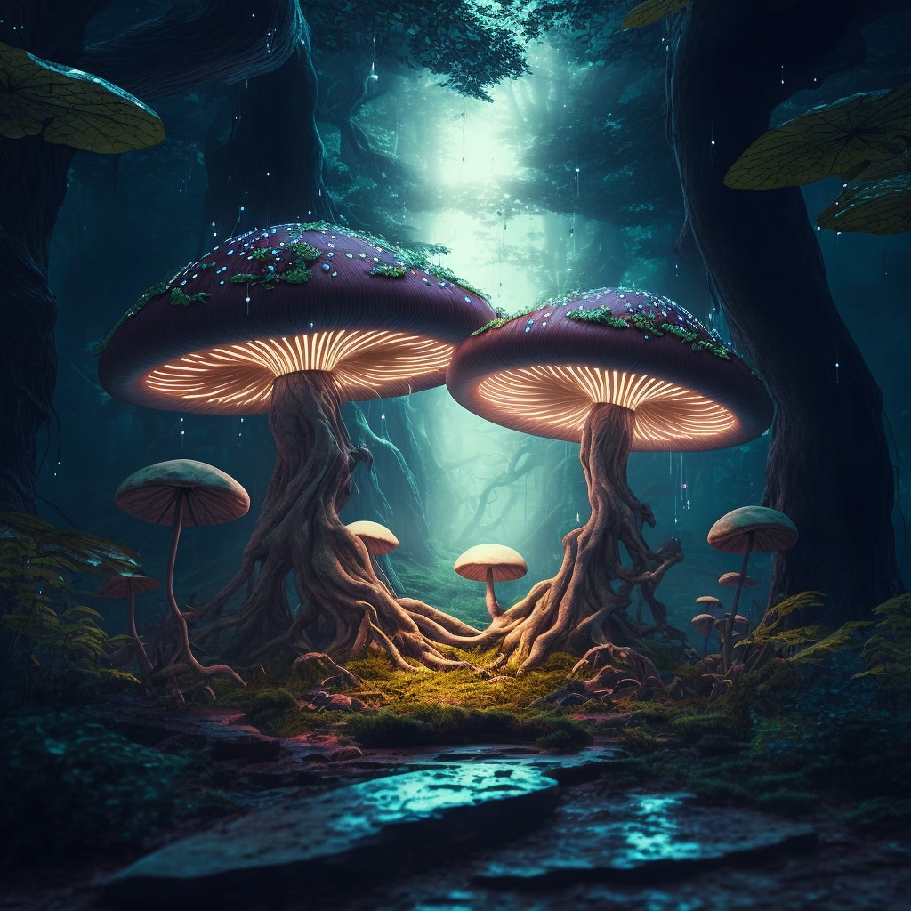 世界で1つの幻想的な風景画をあなたへ届けます 最短2日❗❗あなたが想像する１品を実現化！！ イメージ3