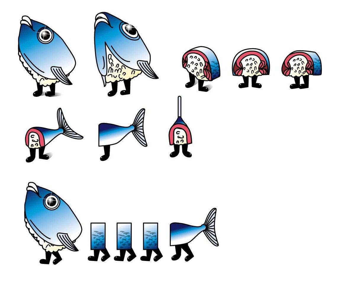LINEスタンプの作製できます オリジナルキャラのLINEスタンプで会話できます イメージ9