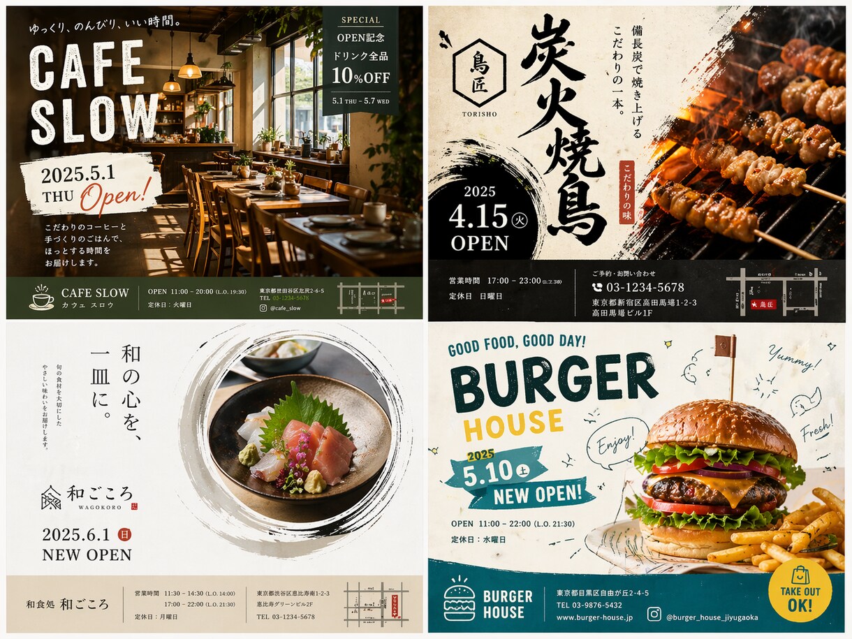 看板・ポスターをデサイー致します 信頼していただけるよう、 全力でデザインさせていただきます イメージ2