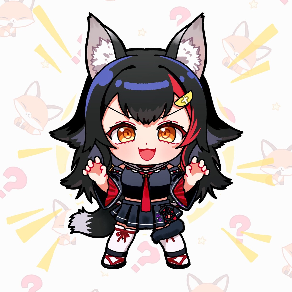 色彩が美しいSDミニキャライラスト制作しますます グッズ制作・VTuber・企業案件もお気軽にご相談ください！ イメージ2