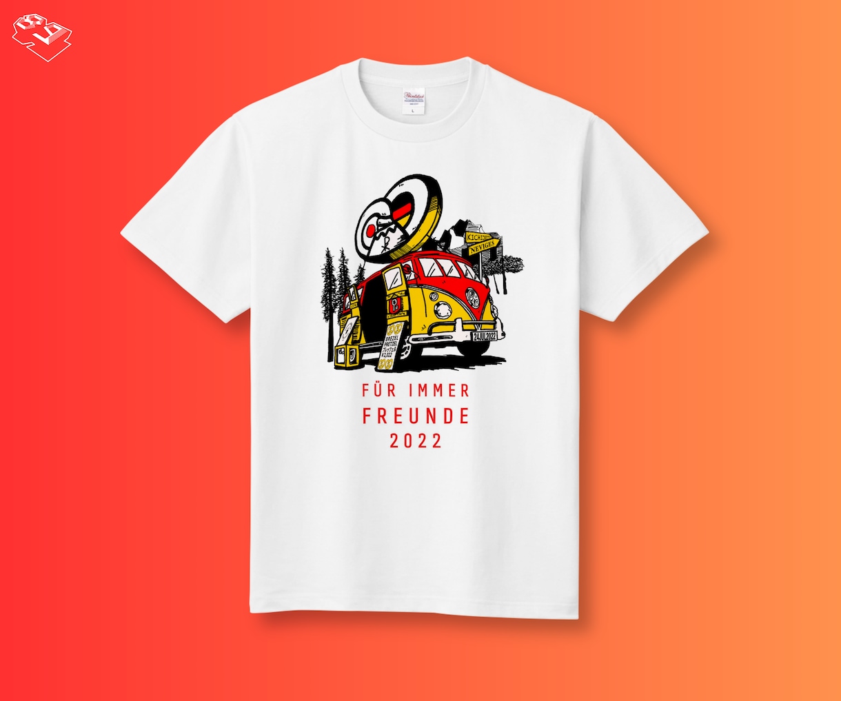 1ランク上のTシャツデザイン作成します あなたの思いを世界で一つだけの作品に！！ イメージ8