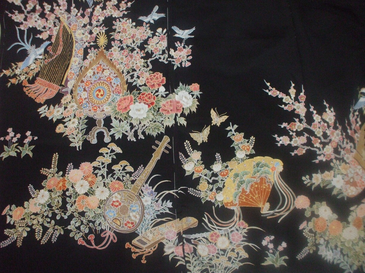 友禅・伝統工芸についてのスポット友禅教室ます 東京手描友禅の伝統工芸士として60年近いキャリアがあります イメージ1