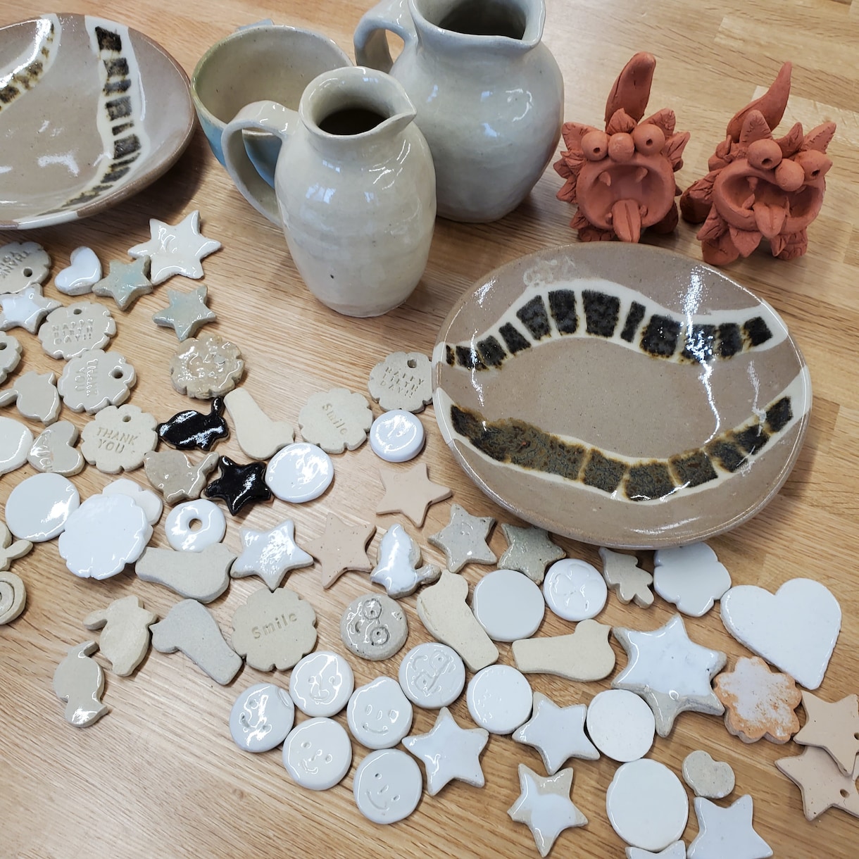 陶器の置物、器、作成承ります 自分だけの陶器、皿、カップ、植木鉢、等で心豊かに楽しい毎日を イメージ5