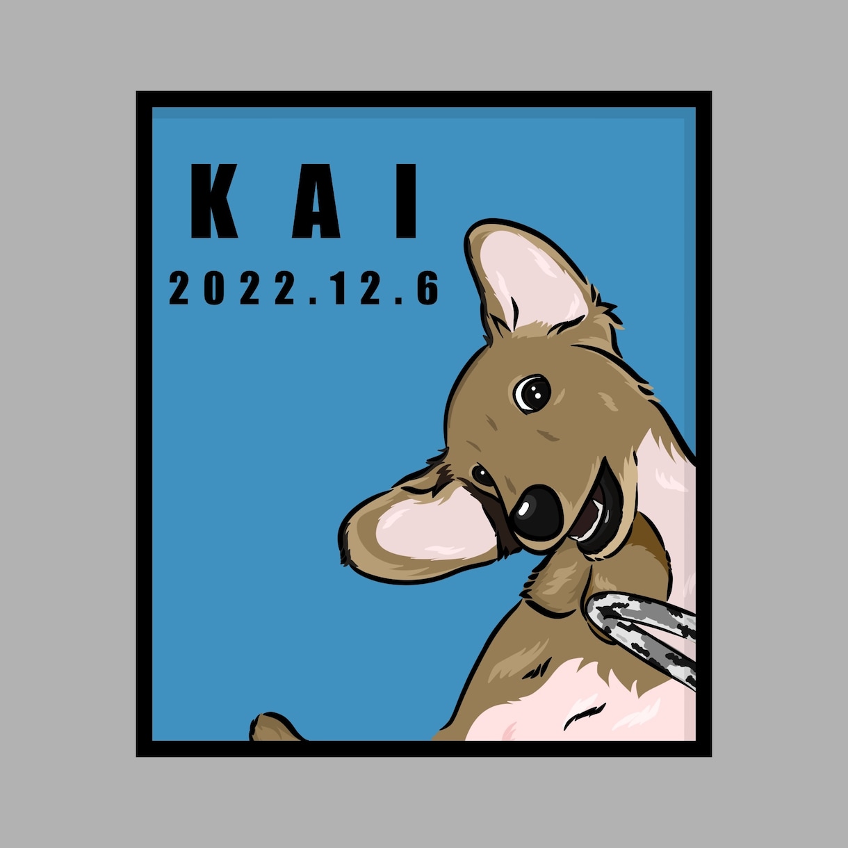 うちの子イラストお描きします グッズやアイコンなどにもお使い下さい！！ イメージ3