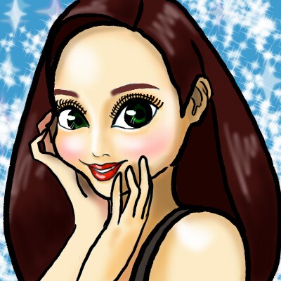 キラキラ背景！デフォルメ似顔絵お書きします Twitterアイコンにつかえる似顔絵 イメージ3