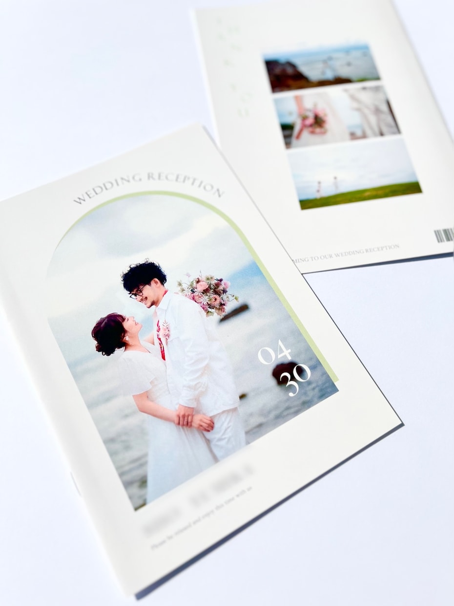 フルオーダーのプロフィールブックデザインします ご希望のデザインで作成可能！記憶に残る結婚式に....♡ イメージ5