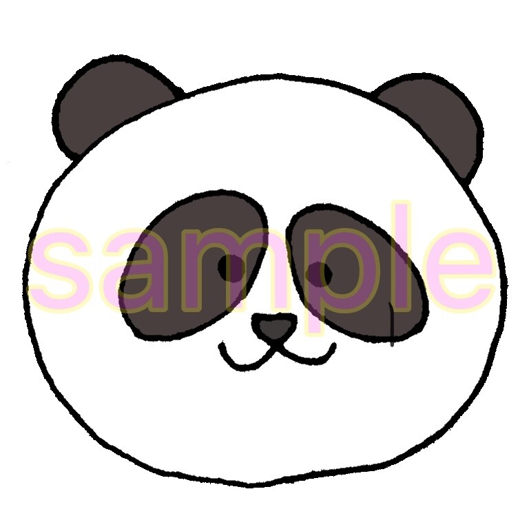 SNSアイコン動物イラスト10個セット売ります アイコン、SNS、挿絵等に使いたい放題！なごむ動物セット イメージ4