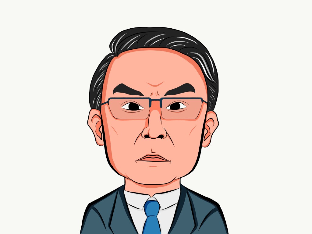 似顔絵イラストをデフォルメして描きます 存在感のあるハッキリした似顔絵を！ イメージ2