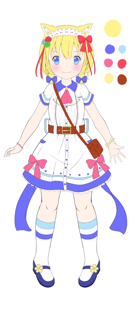 Vtuberのデザイン及びLive2D作成をします これから始める人。新規衣装が欲しい人など イメージ7