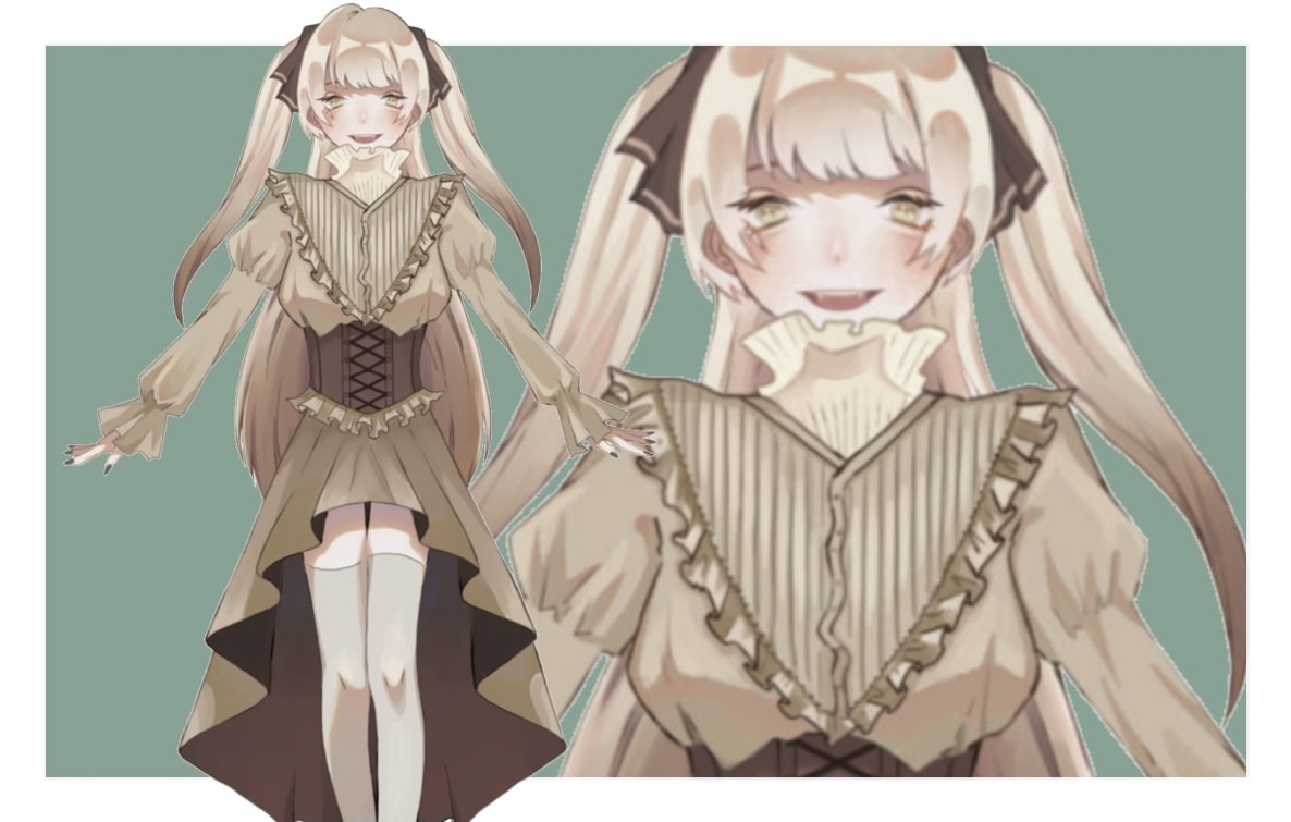 キャラクターイラストを制作いたします 動画、ゲーム、TRPG、Vtuber、オリキャラなど！ イメージ3