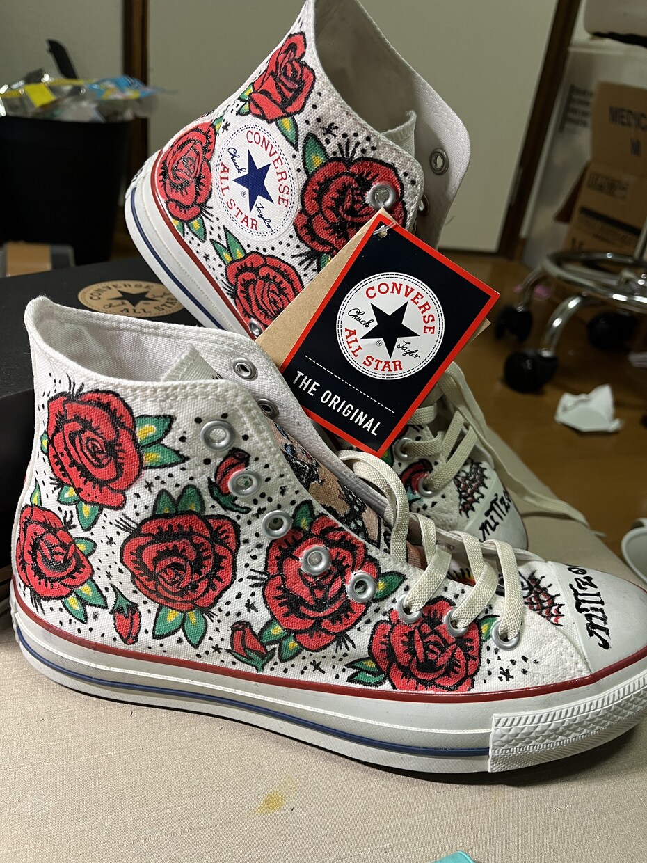 ロゴやオリジナルコンバース作成をしています 彫師業を活かして活動しています。 イメージ1