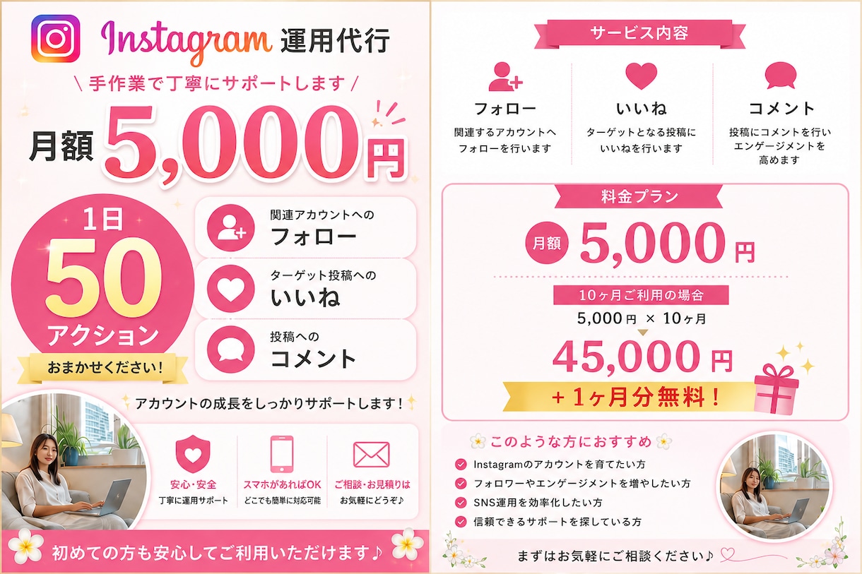 フォローまわりいたします 毎日手作業で１日50アクションいたします。 イメージ3