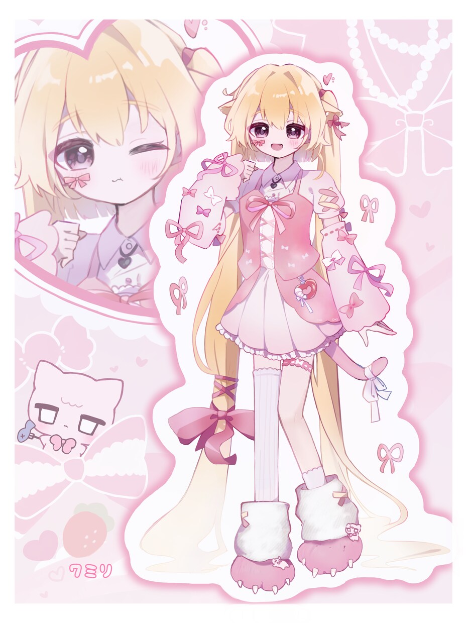 とっても可愛い立ち絵制作します キャラクターデザインのご相談からでも是非✨ イメージ2