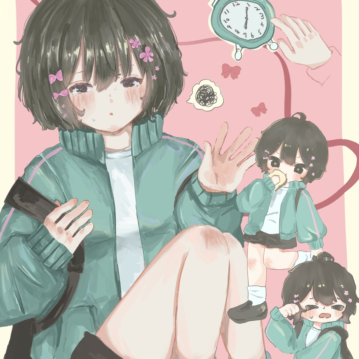 最短2日のスピード納品！可愛い女の子を描きます スピード納品可能です！ぜひご相談ください！ イメージ1