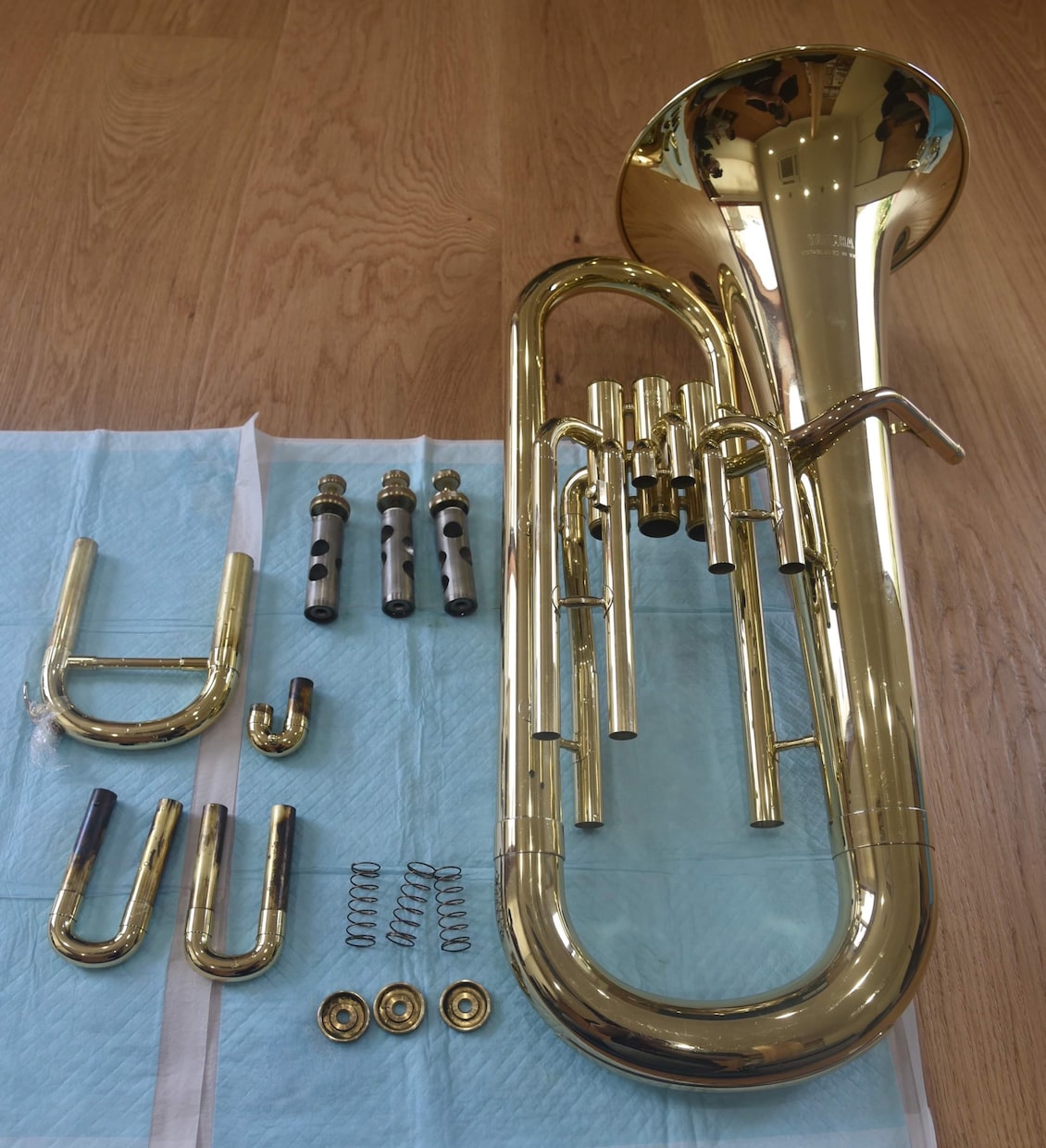 音楽教室講師が画面上で一緒に金管楽器を洗います 初心者向け。金管楽器を洗いたいけど、やったことがない方 イメージ1